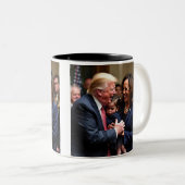 ドナルド・トランプ ツートーンマグカップ (正面右)