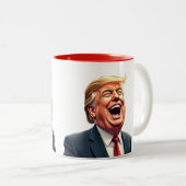 ドナルド・トランプ ツートーンマグカップ (正面右)