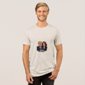 ドナルド・トランプ トライブレンドTシャツ (正面全面)