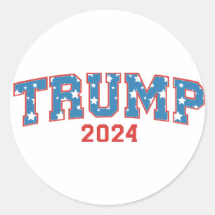 ドナルド・トランプ – トランプ2024保アメリカ素晴らし ラウンドシール