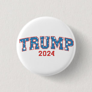 ドナルド・トランプ – トランプ2024保アメリカ素晴らし 缶バッジ