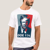 ドナルド・トランプ・ドー174 Tシャツ (正面)