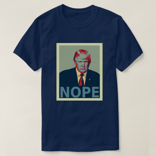 ドナルド・トランプ・ノペ選出の敗者 Tシャツ (デザイン正面)