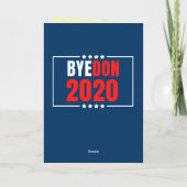 ドナルド·トランプ·ノペ選挙の敗者 カード (裏面)