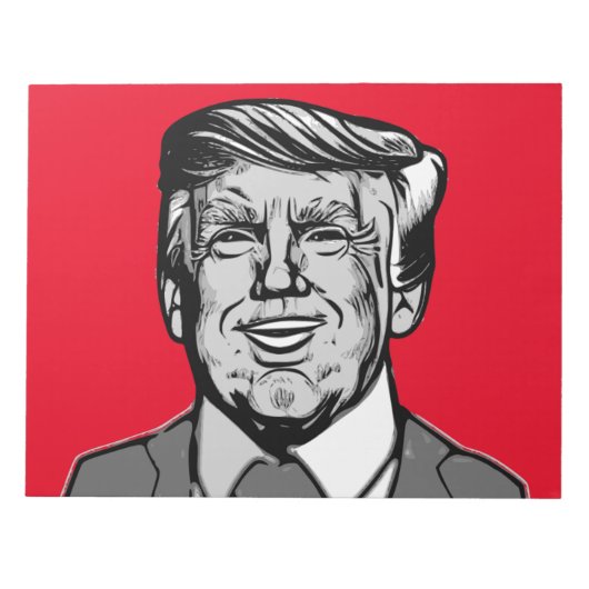 ドナルド・トランプ ノートパッド (正面)