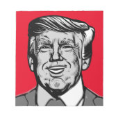 ドナルド・トランプ ノートパッド (正面)
