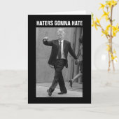 ドナルド・トランプ・ハターズが嫌いになる カード (黄色い花)