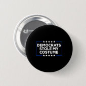 ドナルド・トランプ・ハロウィーンの衣装 缶バッジ (正面&裏面)