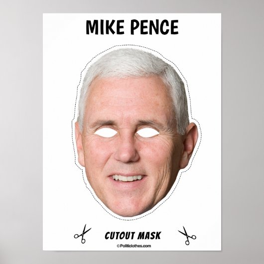 ドナルド・トランプ・ハロウィーンマスク ポスター (正面)