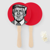 ドナルド・トランプ ハンドファン (正面&裏面)