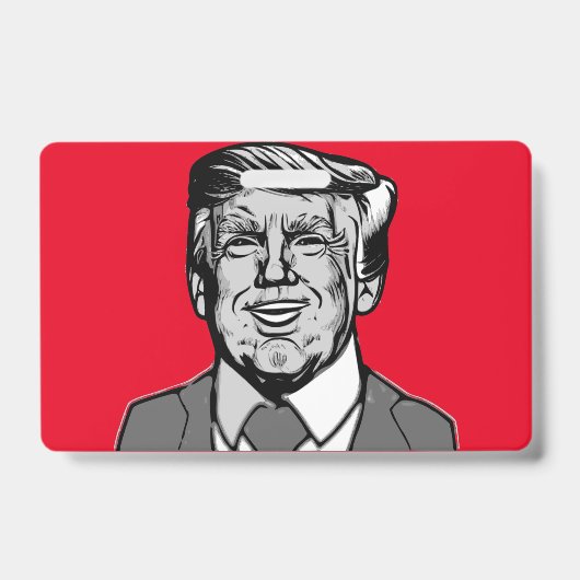 ドナルド・トランプ バッジ (正面)