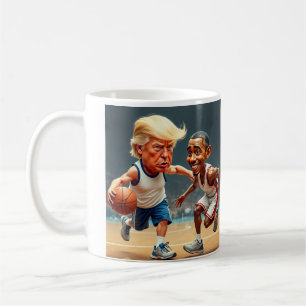 ドナルド・トランプ・バラク・オバマ コーヒーマグカップ
