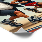 ドナルド・トランプ・バラク・オバマ ポスター (角)