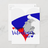 ドナルド・トランプ・バレンタインデー シーズンポストカード (正面/裏面)