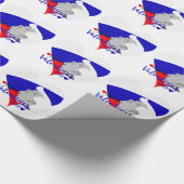 ドナルド・トランプ・バレンタインデー ラッピングペーパー (角)