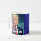 ドナルド・トランプ パパ マグカップ (正面左)