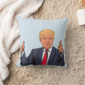 ドナルド・トランプ・ピロー、親指 クッション (ブランケット)