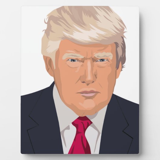 ドナルド・トランプ フォトプラーク (正面)