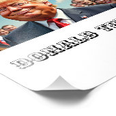 ドナルド・トランプ フォトプリント            (角)