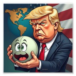 ドナルド・トランプ フォトプリント           