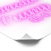 ドナルド・トランプ フォトプリント            (角)