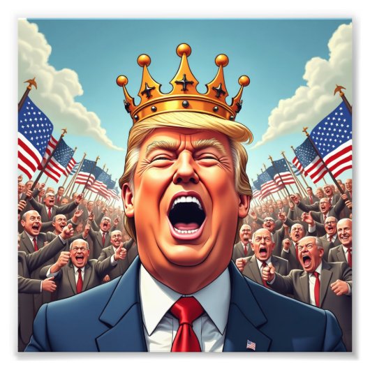 ドナルド・トランプ フォトプリント            (正面)