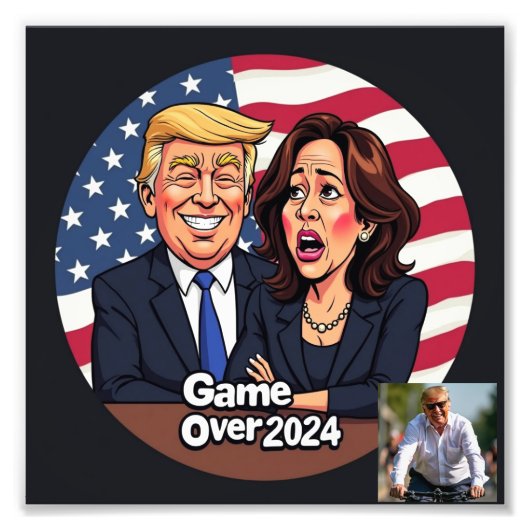 ドナルド・トランプ フォトプリント            (正面)