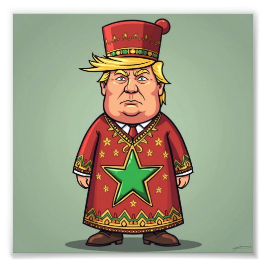 ドナルド・トランプ フォトプリント            (正面)