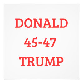 ドナルド・トランプ フォトプリント
