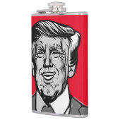 ドナルド・トランプ フラスク (左)