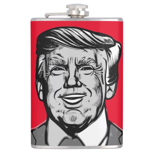 ドナルド・トランプ フラスク (正面)
