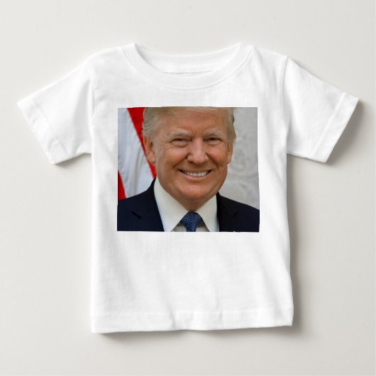 ドナルド・トランプ ベビーTシャツ (正面)