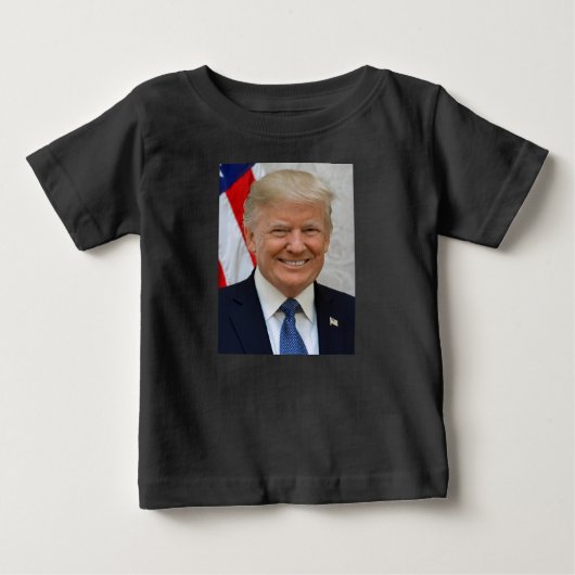 ドナルド・トランプ ベビーTシャツ (正面)