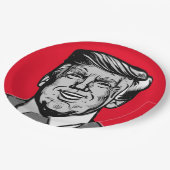 ドナルド・トランプ ペーパープレート (アングル)