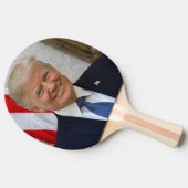 ドナルド・トランプ ホワイトハウス 大統領 肖像画 卓球ラケット (横)
