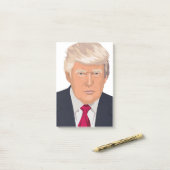 ドナルド・トランプ ポストイット (デスク上)