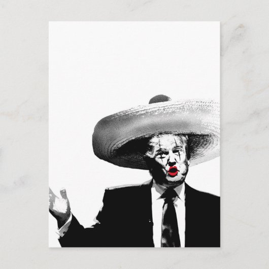 ドナルド・トランプ ポストカード (正面)