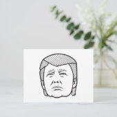 ドナルド・トランプ ポストカード (スタンド正面)