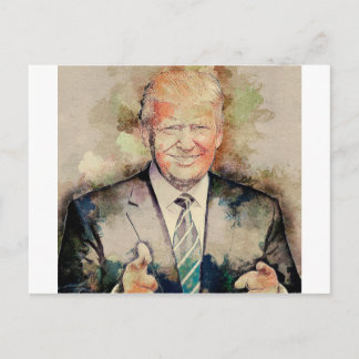 ドナルド・トランプ ポストカード