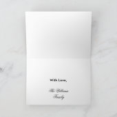 ドナルド・トランプ・マイク・ペンス・ファミリー・ダンス・リバティ・ボール カード (内部)