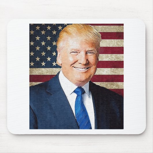 ドナルド・トランプ マウスパッド (正面)