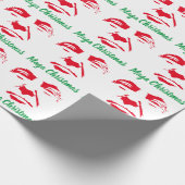 ドナルド・トランプ・マガ・クリスマス ラッピングペーパー (角)