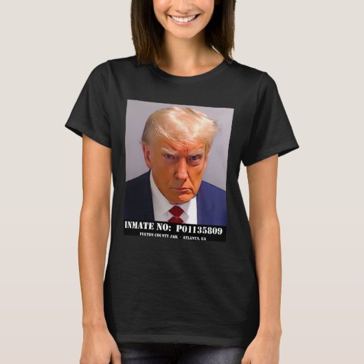 ドナルド・トランプ・マグ・ショット Tシャツ (正面)