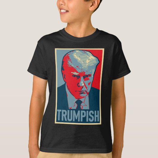 ドナルド・トランプ・マグ・ショット Tシャツ (正面)