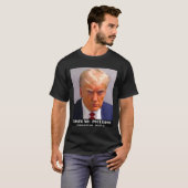 ドナルド・トランプ・マグ・ショット Tシャツ (正面フル)