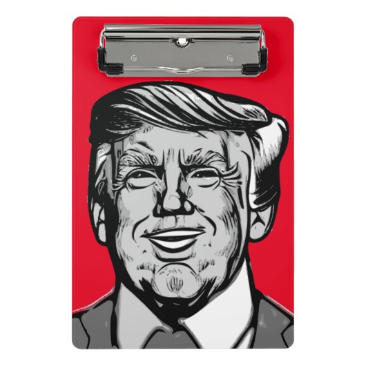 ドナルド・トランプ ミニクリップボード (正面)