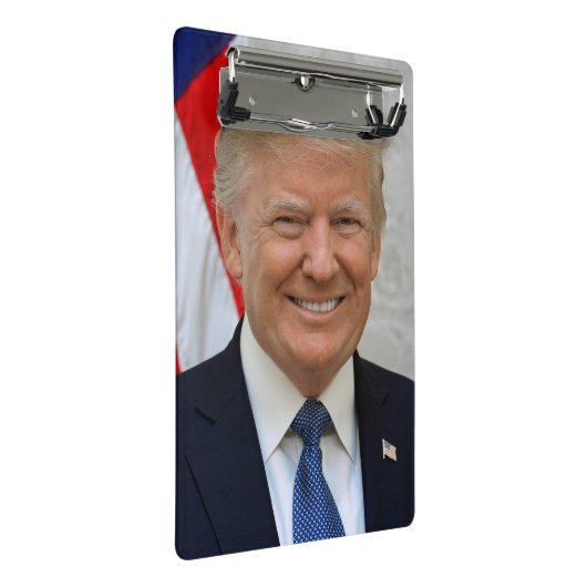 ドナルド・トランプ ミニクリップボード (アングル)