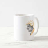 ドナルド・トランプ・ムグショットおもしろいアンチ社長 コーヒーマグカップ (正面右)