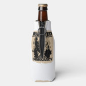 ドナルド・トランプ・ムグショット指名手配ポスター – ジョージア州 ボトルクーラー (ボトル裏面)