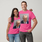 ドナルド・トランプ・ムグショット Tシャツ (ユニセックス)